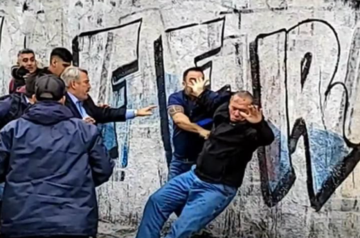 Colectiveros que protestaban por el crimen de un compañero golpearon salvajemente a Berni