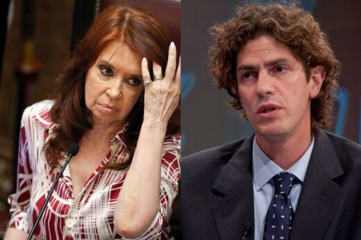 Cristina Kirchner cruzó a Martín Lousteau en el Senado