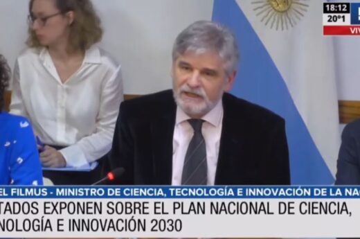 El Ministro Filmus respaldó el “Plan Nacional de Ciencia, Tecnología e Innovación 2030”