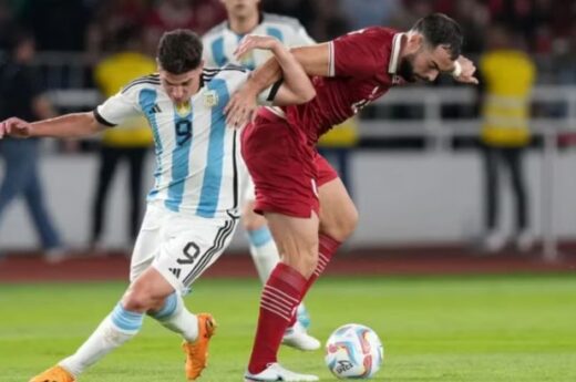 Con un golazo de Paredes, la Argentina venció por 2 a 0 a Indonesia