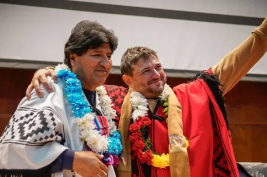 Evo Morales: “Tengo enormes coincidencias con Juan Grabois, siento respeto y admiración por él”