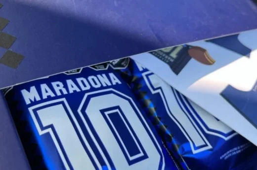 Lanzan el alfajor homenaje a Diego Maradona