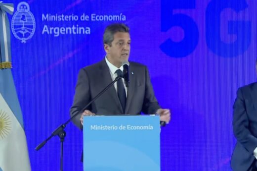 Sergio Massa anunció la llegada del 5G