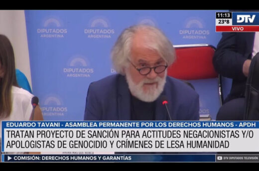 Referentes de organismos de derechos humanos se manifestaron en contra de posiciones negacionistas