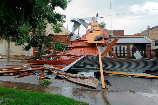 Dos victimas fatales tras el fuerte temporal en Miramar