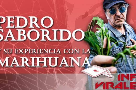 Pedro Saborido y su experiencia con la marihuana