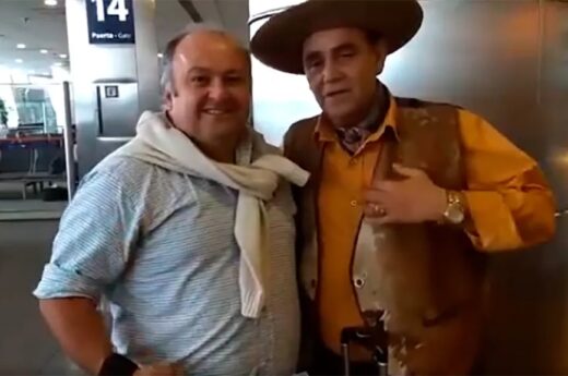 El Chaqueño Palavecino elogió al gaucho atrincherado en la concesionaria de Puerto Madero