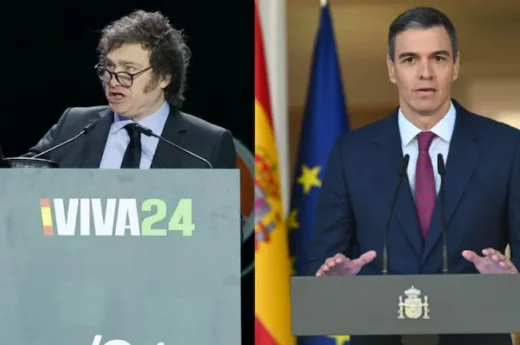 Conflicto con España: Pedro Sánchez sostuvo que Milei “no está a la altura”