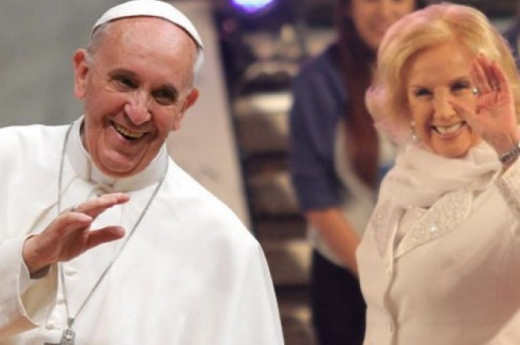 Mirtha Legrand y un emotivo saludo del Papa Francisco