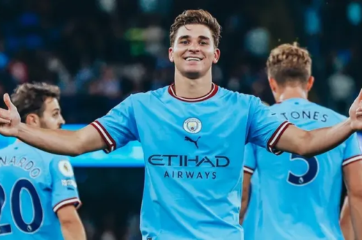 Aseguran que Julián Álvarez quiere salir del Manchester City