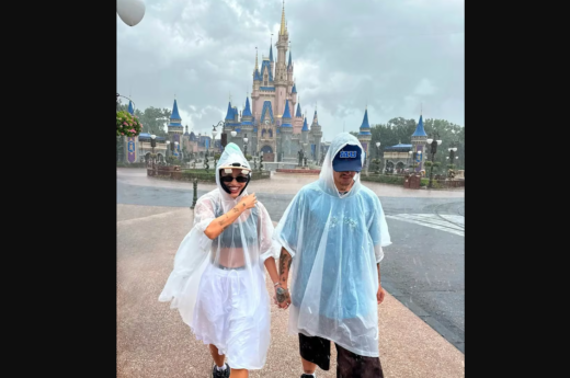 Emilia Mernes y Duki disfrutaron su viaje a Disney que quisieron compartir con sus fans