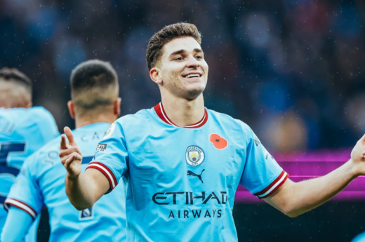 Julián Álvarez dejó el Manchester City: será compañero de De Paul, Molina y Correa
