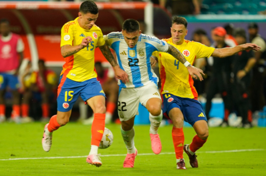 Último entrenamiento de la Selección Argentina antes de enfrentar a Colombia