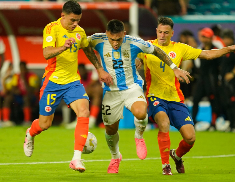 Último entrenamiento de la Selección Argentina antes de enfrentar a Colombia