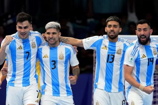 Argentina derrotó a Francia y se metió en la final del mundial de Futsal