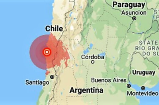 Fuerte sismo en Chile repercute en varias provincias argentinas