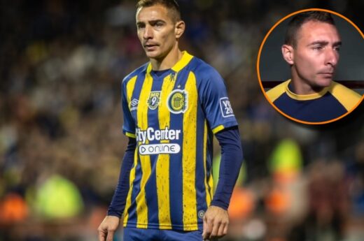 Fuerte cruce entre Marco Ruben y Ariel Holan