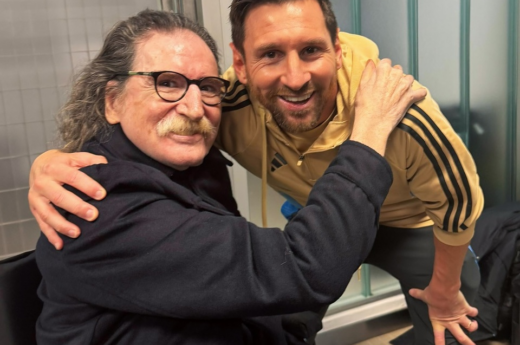 El emotivo saludo de Charly García a Lionel Messi