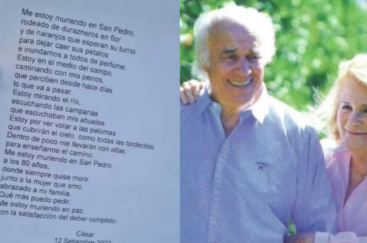 Sandra Mihanovich recordó a César Mascetti a tres años de su partida