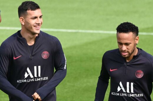 Paredes sueña e invita a Neymar a jugar la Copa Libertadores con Boca