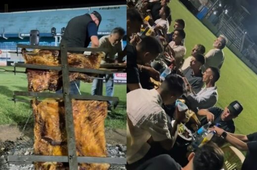 ¡Locura total en Río Cuarto! Festejaron el Ascenso con un asado en el Círculo Central