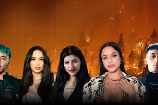 Incendios en Chubut: Cazzu, Emilia, La Joaqui, Luck Ra y Khea donaron equipamiento para combatir el fuego