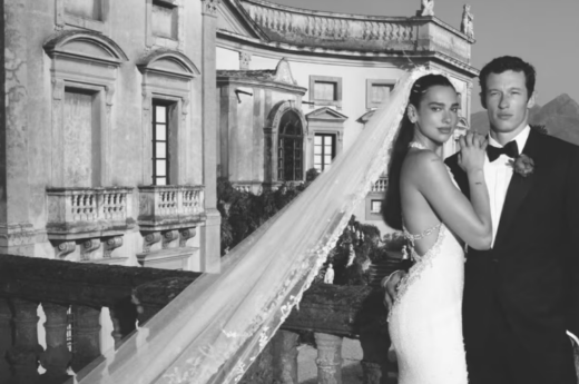 Dua Lipa mostró fotos de su fiesta de casamiento con Callum Turner